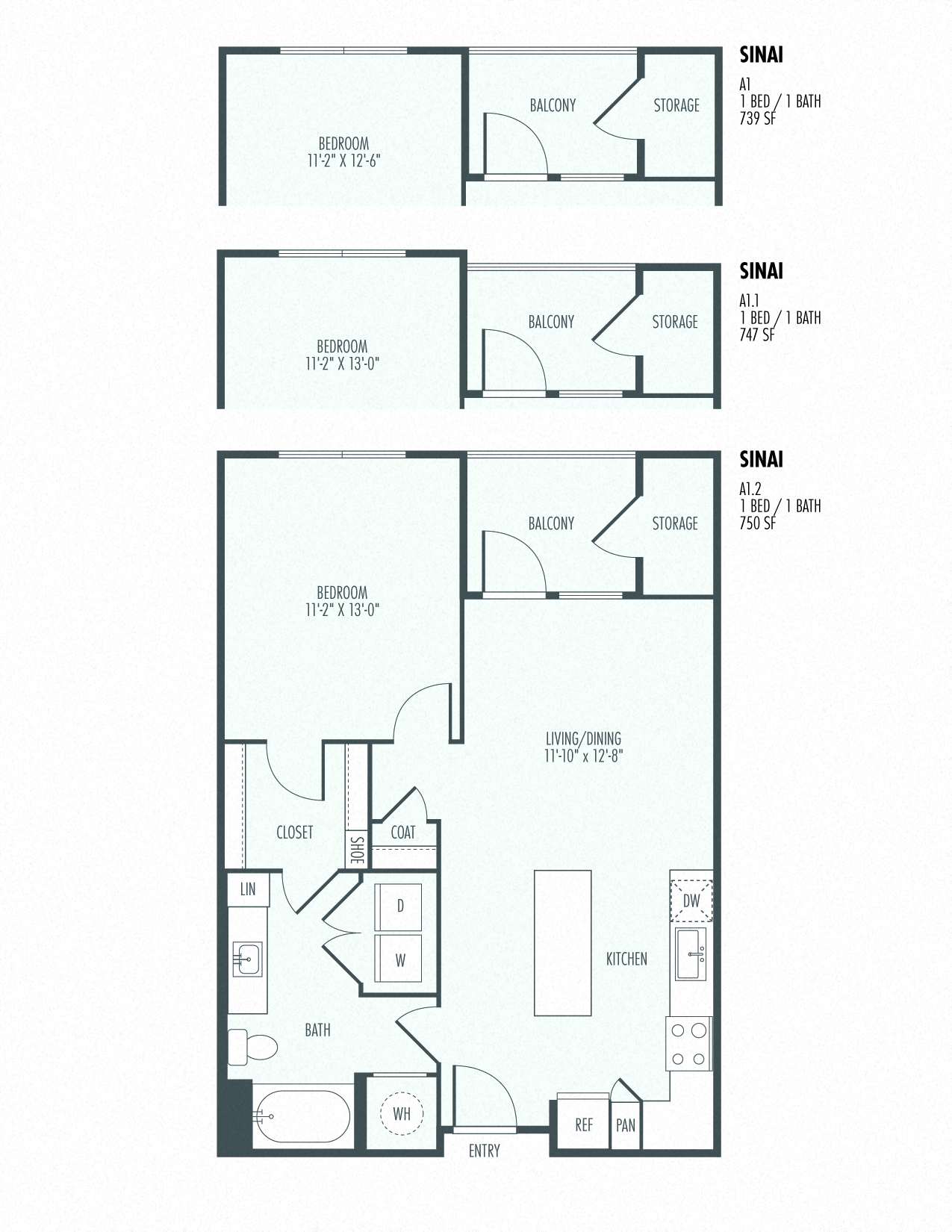 Sinai floor plan